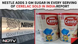 Nestle Controversy | Nestle Adds 3 gm Sugar In Every Serving Of Cerelac Sold In India: Report