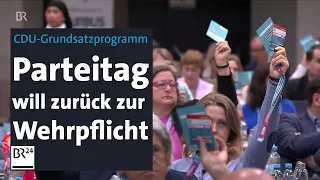 CDU-Parteitag: Söder beschwört den konservativen Zeitgeist | BR24