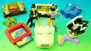 2005 DUEL MASTERS set of 8 McDONALDS HAPPY MEAL COLLECTIBLES VIDEO REVIEW