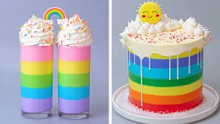 Awesome Rainbow Cake Decorating Tutorials Videos For All the Rainbow Cake Lovers | Perfect Cake