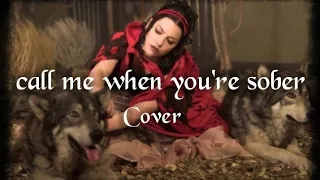 Evanescence - Call Me When You're Sober  (cover Español / Spanish cover)