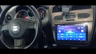 How to Install Car Android 12 Multimedia Player and Canbus decoder setup on Seat Altea