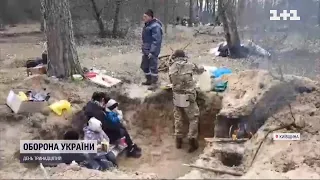 Ситуація в Пущі-Водиці: евакуювали понад пів тисячі цивільних жителів