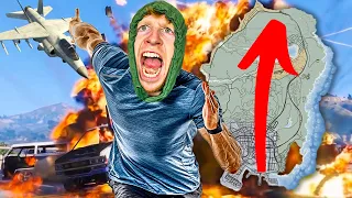 Running Across The GTA 5 Map But If I Die I Restart!