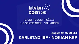 LO2023: Karlstad IBF (SWE) - Nokian KrP (FIN) (19.08.2023)