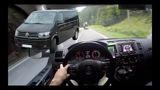 2013 VW Multivan T5 2.0TDI 4Motion - Downhill POV