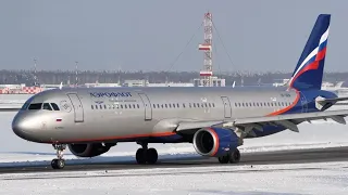 Airbus а321 а/к Аэрофлот Москва-Уфа