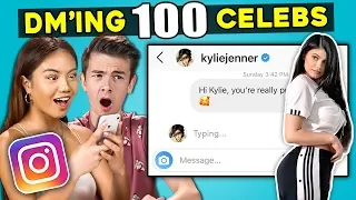 Teens React To DM’ing 100 Celebrities To See How Many Would Reply