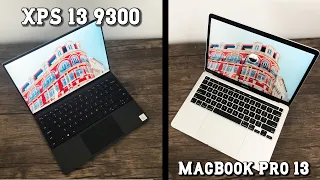 Dell XPS 13 (9300) vs MacBook Pro 13" 2020