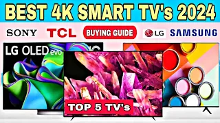Best Led Smart TV's In 2024 India | TV Buying Guide | Top 5 Best Led Smart TV's In 2024