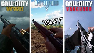 COD: Vanguard vs COD: WW2 vs Battlefield 5 - Weapons Comparison