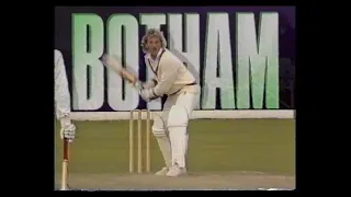 BOTHAM - DOCUMENTARY TRIBUTE TO LORD IAN BOTHAM SEPTEMBER 28 1994 SOBERS VIV RICHARDS LILLEE GOWER