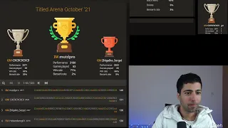 Titled Arena, commentary w/ IM Alex Astaneh October 16, 2021