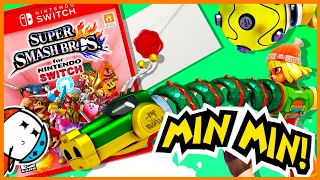 The Super Smash Bros Ultimate Dlc Fighter Is Min Min From Arms!