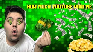 How Much YouTube Paid Me For My VIRAL VIDEO! *Shocking*