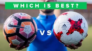 BALL REVIEW 2017 - NIKE vs ADIDAS | Is Ordem 4 or Krasava the best football?
