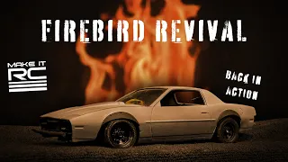 Firebird Drift Build: Part 7 Back In Action! Modifying Interior, New Parts, Painting Roll Cage