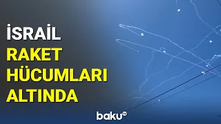 Qəzza İsraili raket atəşinə tutdu: müdafiə sistemi iş başında