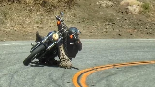 Mulholland Riders 9/2015 - Doggy Two-Up, Harley Knee Drag, Chopper , Supermoto