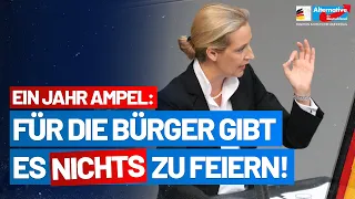 Alice Weidel rechnet mit der schlechtesten Regierung in der Geschichte der Bundesrepublik ab! - AfD