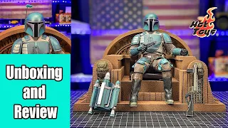 Hot Toys TMS 026 The Mandalorian - Death Watch Mandalorian Figure Unboxing and Review!!!!