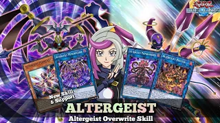 ALTERGEIST Deck with New Monster and Skill Altergeist Overwrite! 10 Winstreak [Yu-Gi-Oh! Duel Links]