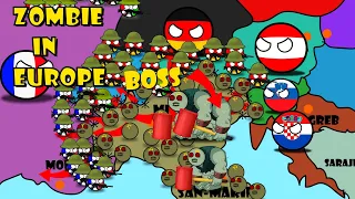 Zombies in Europe.The end Italy.France.Countryballs. Episodes 2