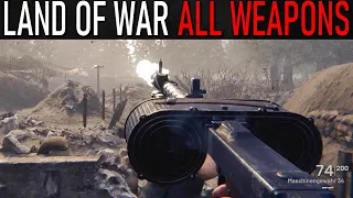 Land Of War: The Beginning - All Weapons