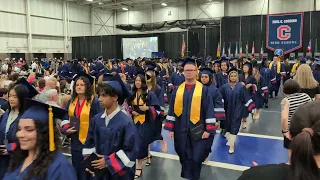 Cousino High School Graduation 2024. End of ceremony