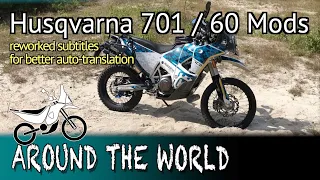 Husqvarna 701 Adventure Rallye / Rally Kit / Street legal / 60 Modifications (subtitles reworked)