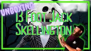 Unboxing the 13 Foot Jack Skellington Animatronic from Home Depot