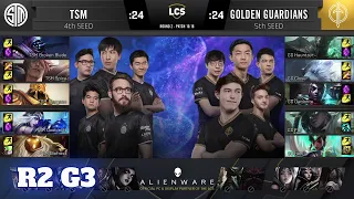 Golden Guardians vs TSM - Game 3 | Round 2 Playoffs S10 LCS Summer 2020 | GG vs TSM G3