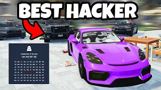 Insane Police getaway After Robbing Main Bank in GTA 5 RP