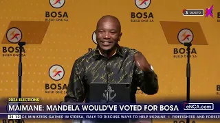 2024 Elections | 'Mandela would've voted for BOSA' - Maimane