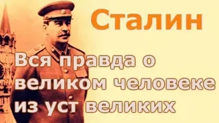 Сталин. Вся правда о великом человеке устами великих