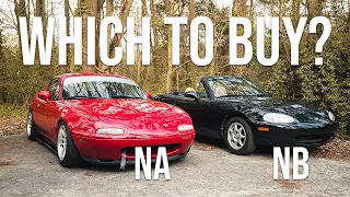 NA vs. NB Miata's Compared!