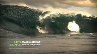 Mark Mathews - Verizon Wipeout Winner at the 2011 Billabong XXL Big Wave Awards