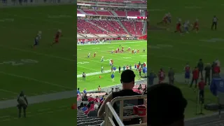 The Hail Mary aka The Hail Murray Kyler to Dhop cardinals vs the bills 11/15/20