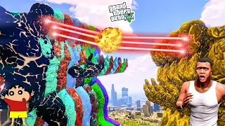 FRANKLIN STEALING UNIVERSE & RED SUN GOD POWERS TO HELP SUN GOD IN GTA 5