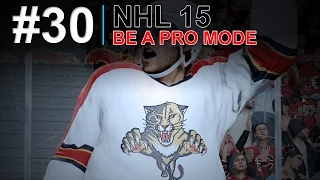 NHL 15 Be A Pro - Florida Panthers vs Calgary Flames Ep.30 (Xbox One)