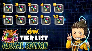 GLOBAL LR TIER LIST (Golden Week) | Dragon Ball Z Dokkan Battle