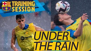 TRAININ' IN THE RAIN ⛈️⚡