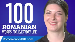 100 Romanian Words for Everyday Life - Basic Vocabulary #5