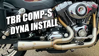 TBR Comp-S Install on Dyna FXDL (Sound Clip and Ride)