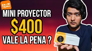 Mini proyector super economico de TEMU