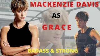 #MACKENZIE DAVIS AS #GRACE | ALL SCENES IN TERMINATOR DARK FATE | #STRONG AND #BADASS | LAST PART