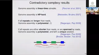 Current challenges in de novo genome assembly