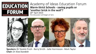 Warm-Strict Schools: saving pupils or ‘another brick in the wall’?