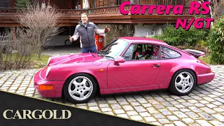 Porsche 964 RS N/GT, 1992, mehr Rennwagen als alles andere! Originalfarbe Sternrubin! Einer von 291