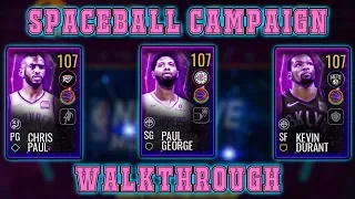 NBA Live Mobile 19 SpaceBall Campaign Walkthrough - Recruiting Players From Earth